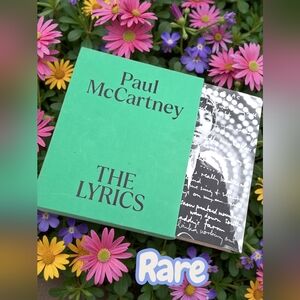 Paul McCArtney The Lyrics rare book A-Z